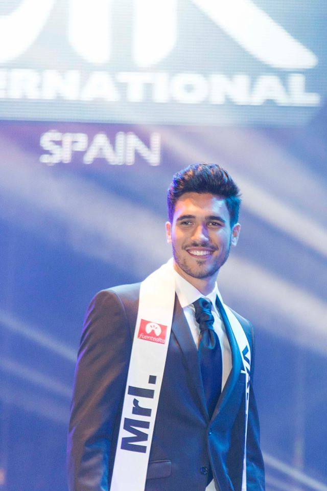 Mister Spain international 2015 Daniel Barreres