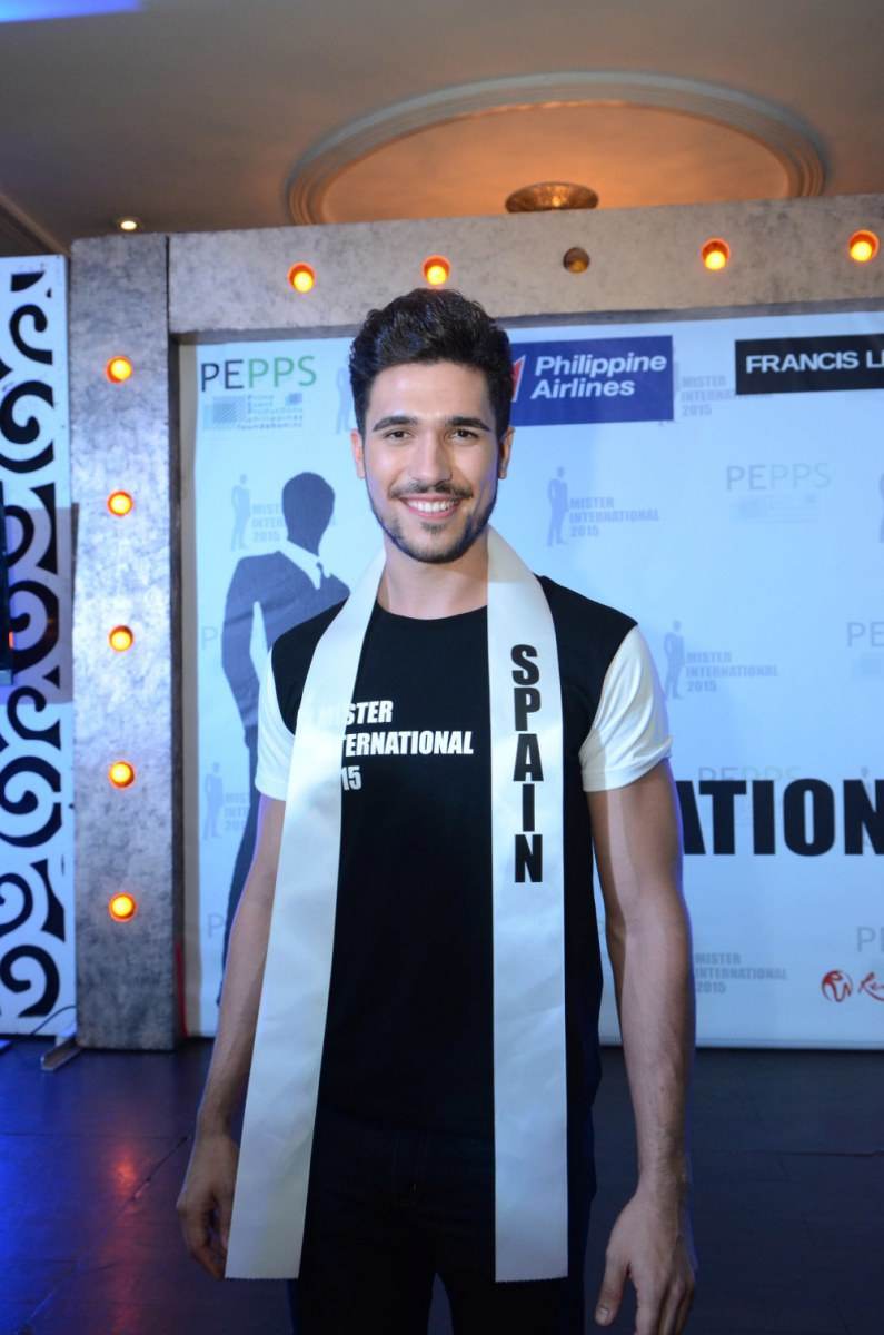 Mister Spain international 2015 Daniel Barreres