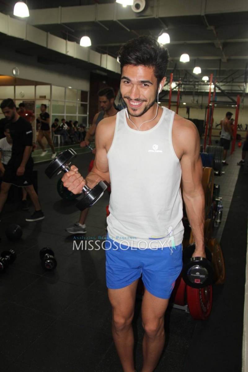 Mister Spain international 2015 Daniel Barreres