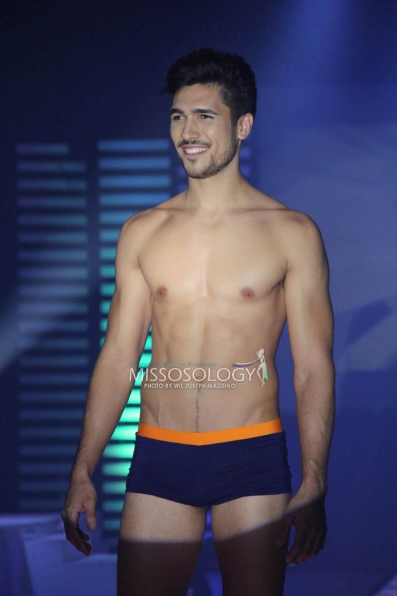 Mister Spain international 2015 Daniel Barreres