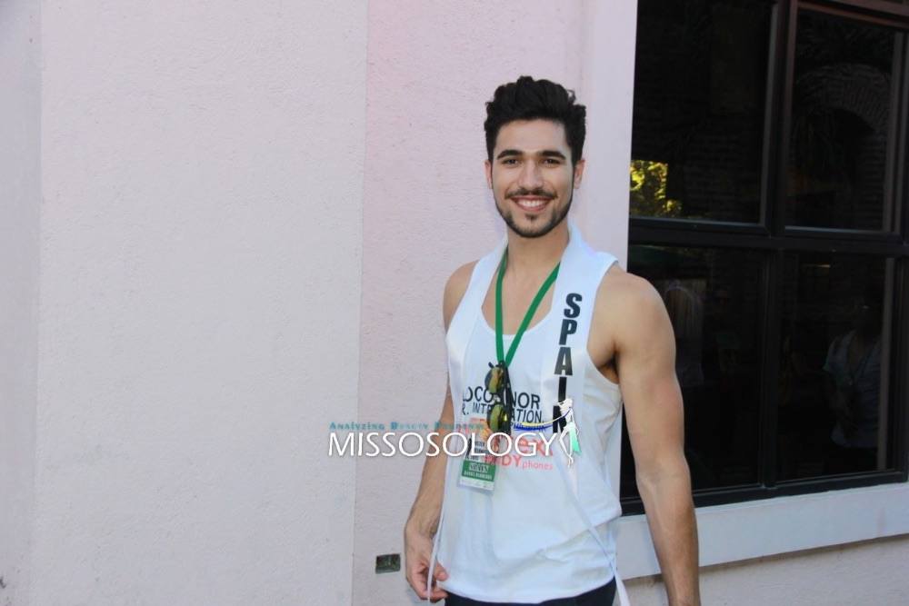 Mister Spain international 2015 Daniel Barreres