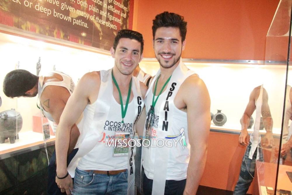 Mister Spain international 2015 Daniel Barreres