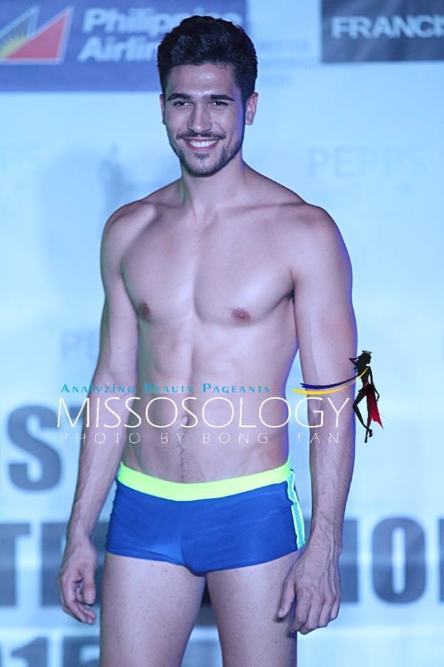 Mister Spain international 2015 Daniel Barreres