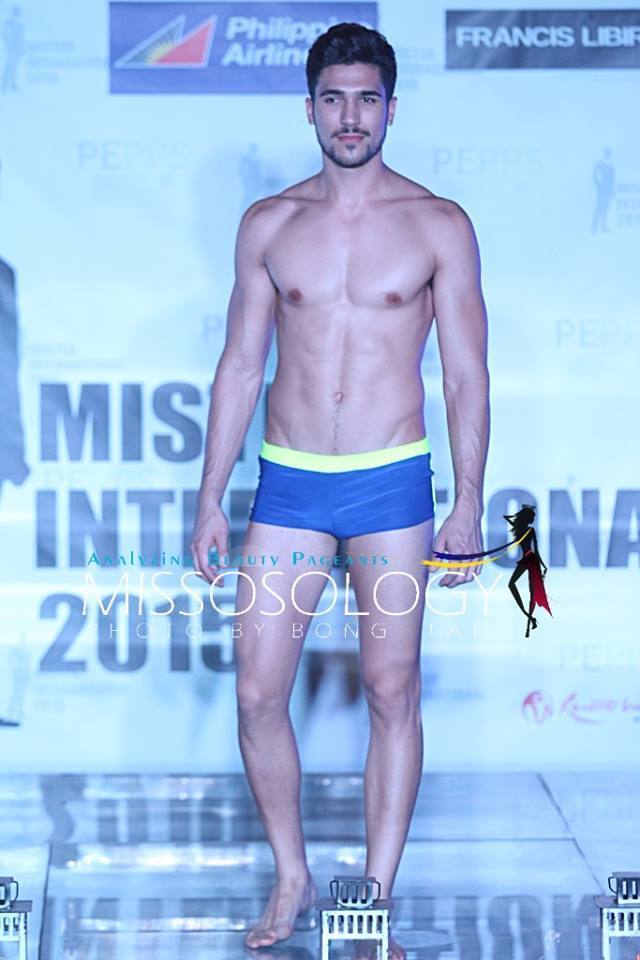 Mister Spain international 2015 Daniel Barreres