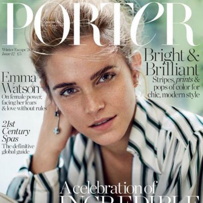 Emma Watson @ Porter #12 Winter Escape 2015