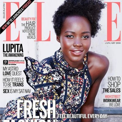 Lupita Nyong'o @ ELLE UK January 2016