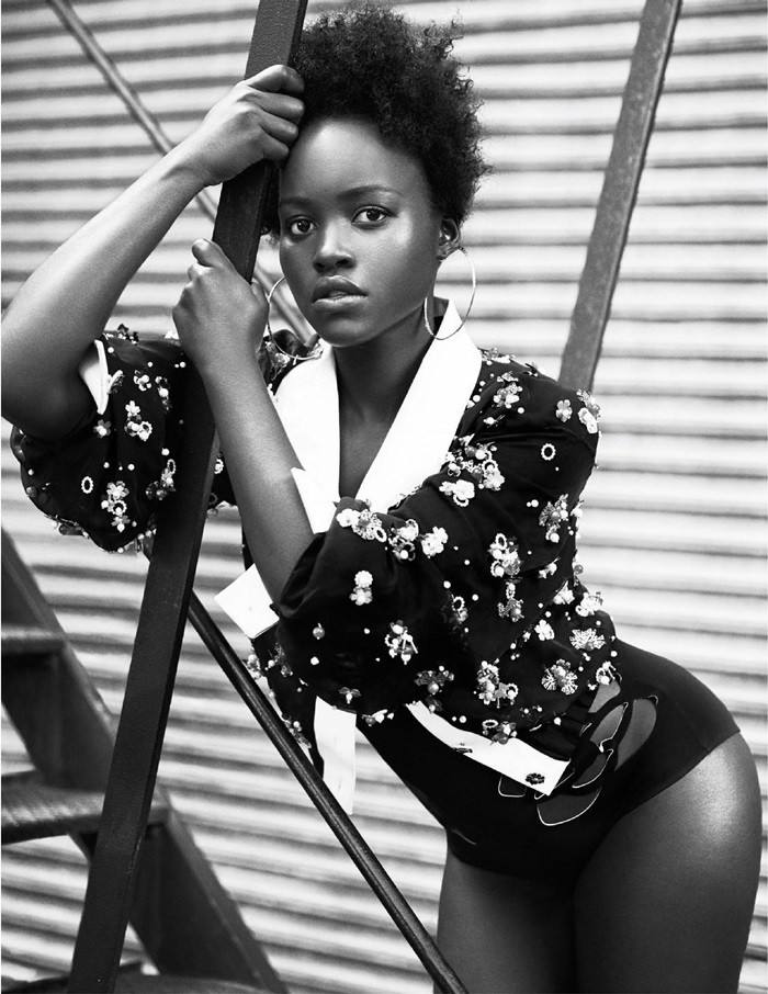 Lupita Nyong'o @ ELLE UK January 2016