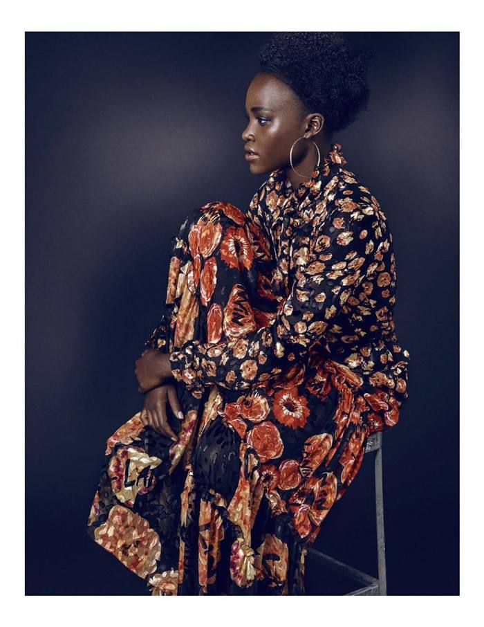 Lupita Nyong'o @ ELLE UK January 2016