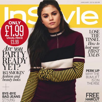 Selena Gomez @ InStyle UK January 2016