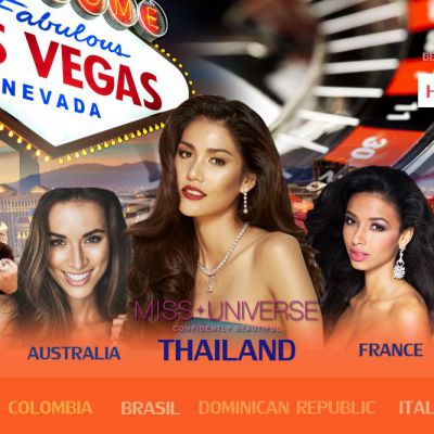 MISS UNIVERSE 2015 ร่วมเป็นกำลังใจให้กับสาวไทย