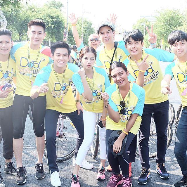 รวมภาพดารา ร่วม ปั่นเพื่อพ่อ Bike For Dad