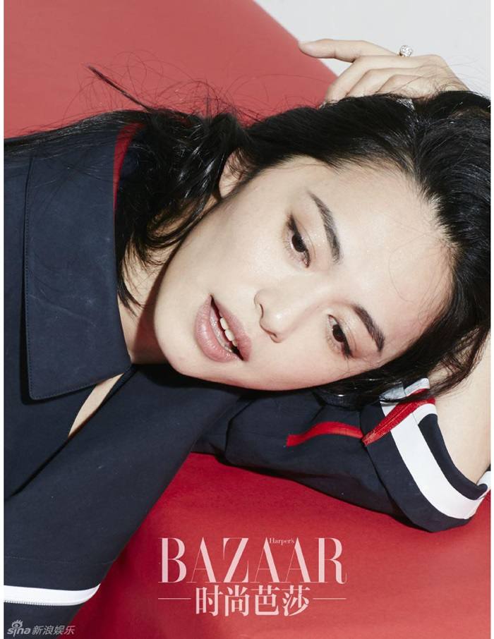 Yao Chen @ Harper's Bazaar China January 2016