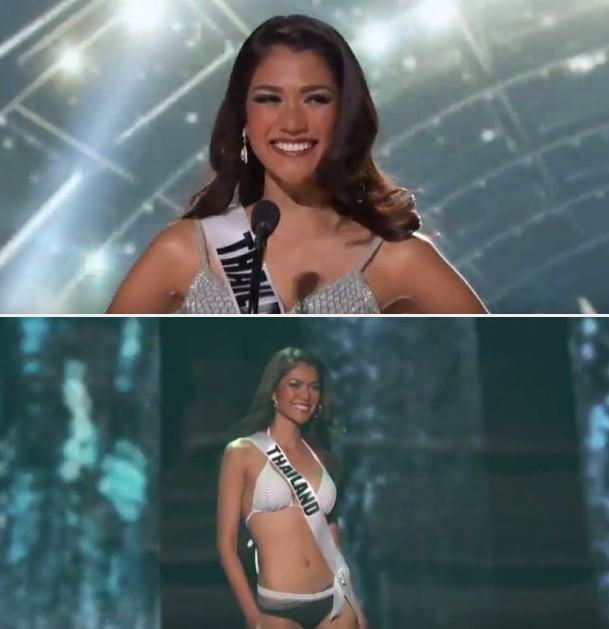 wow !!! Miss universe Thailand ติด 1 ใน 5 ในรอบ Prelim ที่ผ่านมา เย้!