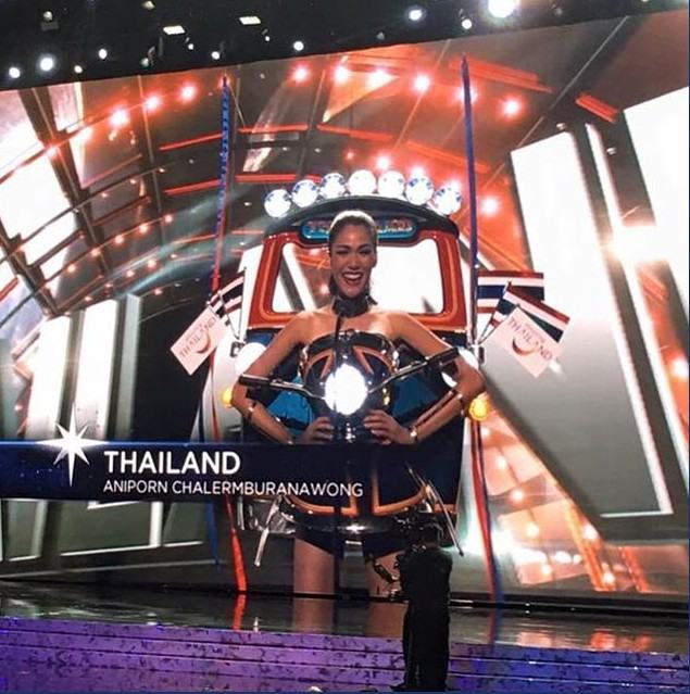 ร่วมดีใจ ประเทศไทยชนะชุดประจำชาติในเวที miss universe 2015