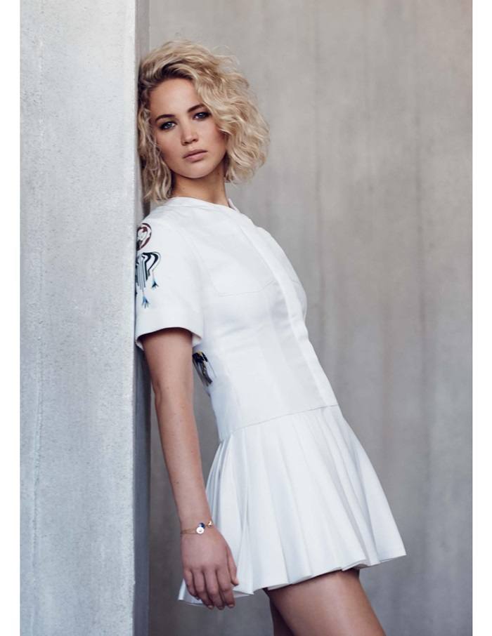 Jennifer Lawrence @ ELLE Malaysia January 2016