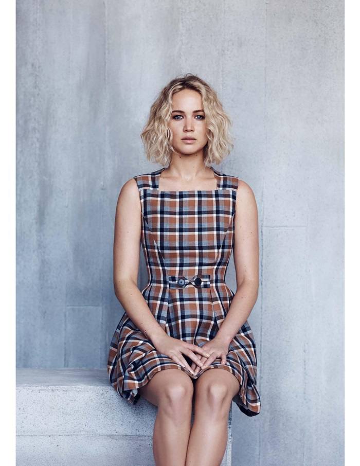 Jennifer Lawrence @ ELLE Malaysia January 2016