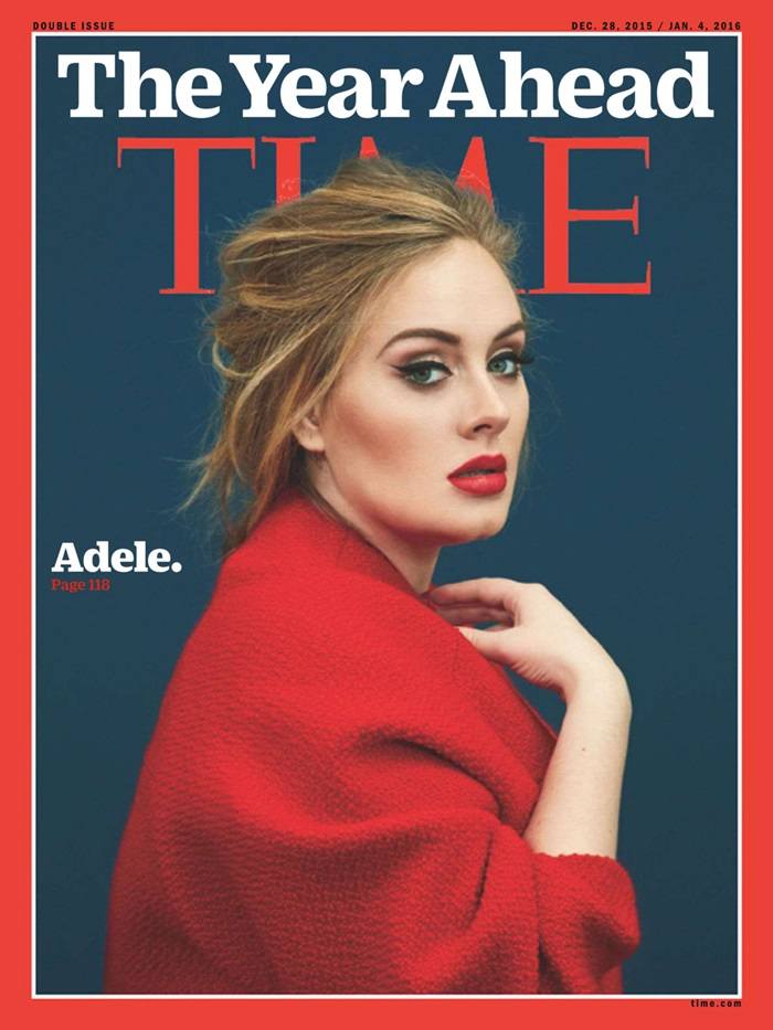 Adele @ Time Magazine December 2015