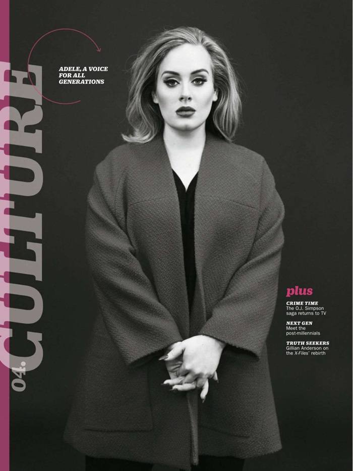 Adele @ Time Magazine December 2015