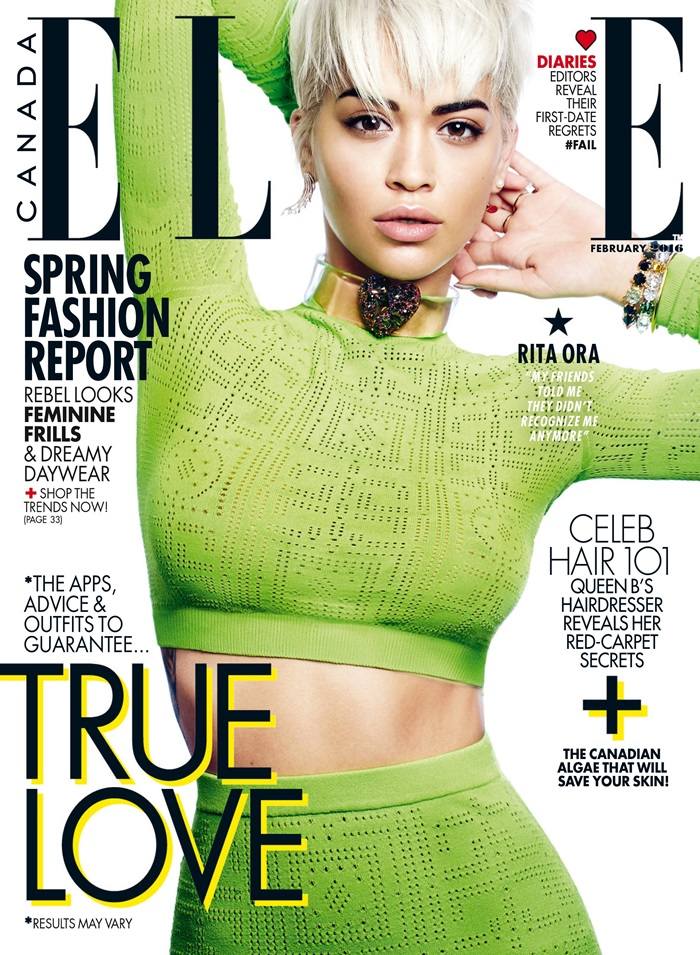 Rita Ora @ Elle Canada February 2016