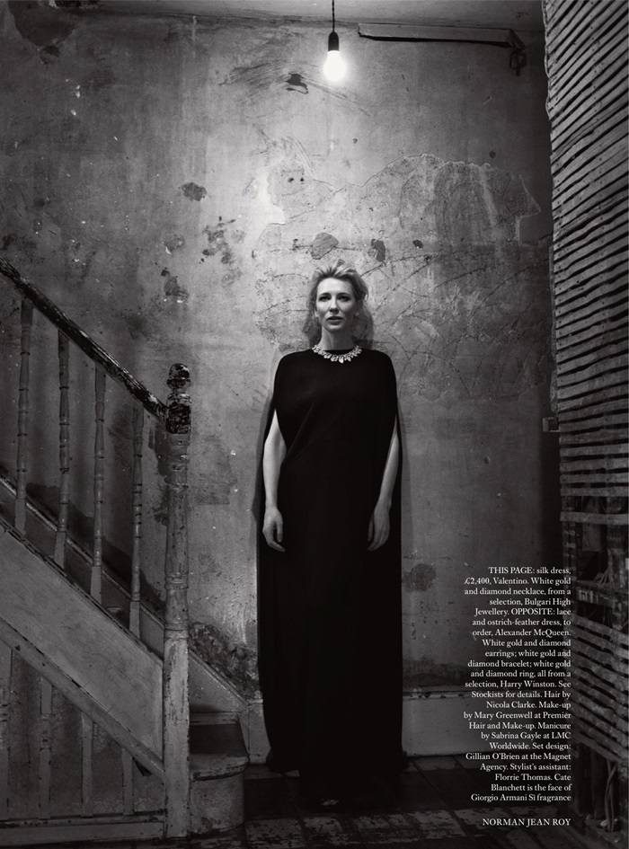 Cate Blanchett @ Harper's Bazaar UK February 2016