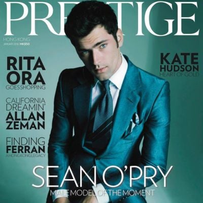 Sean O'Pry @ Prestige HK January 2016