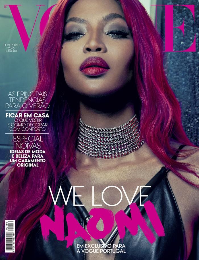 Naomi Campbell @ Vogue Portugal February 2016