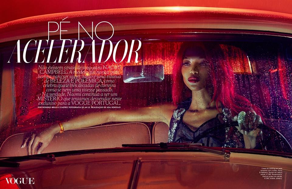 Naomi Campbell @ Vogue Portugal February 2016