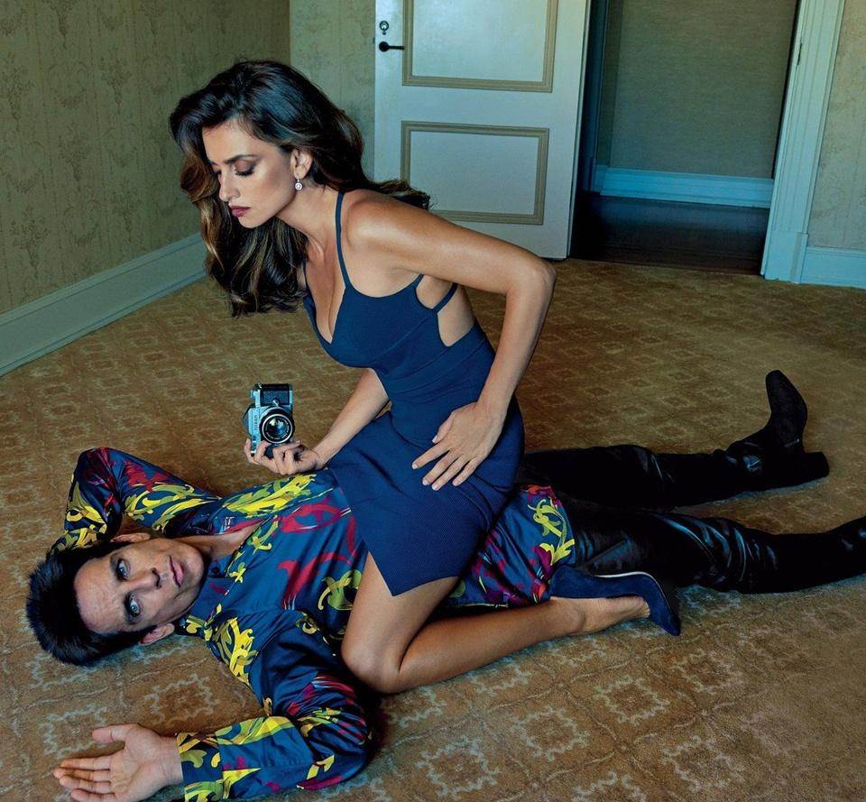 Ben Stiller & Penélope Cruz @ Vogue US February 2016