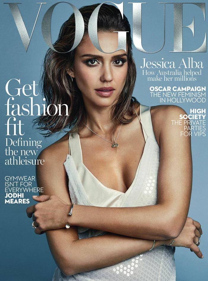 Jessica Alba @ Vogue Australia February 2016