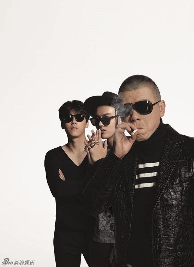 Li Yi Feng , Kris Wu & Feng Xiaogang @ Esquire China January 2016