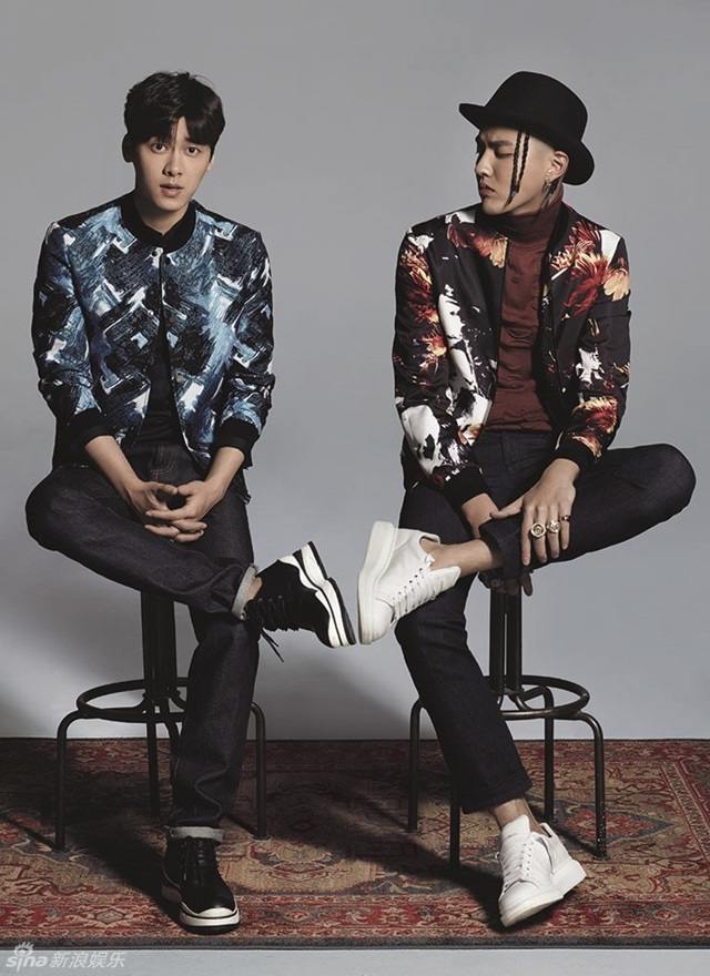 Li Yi Feng , Kris Wu & Feng Xiaogang @ Esquire China January 2016