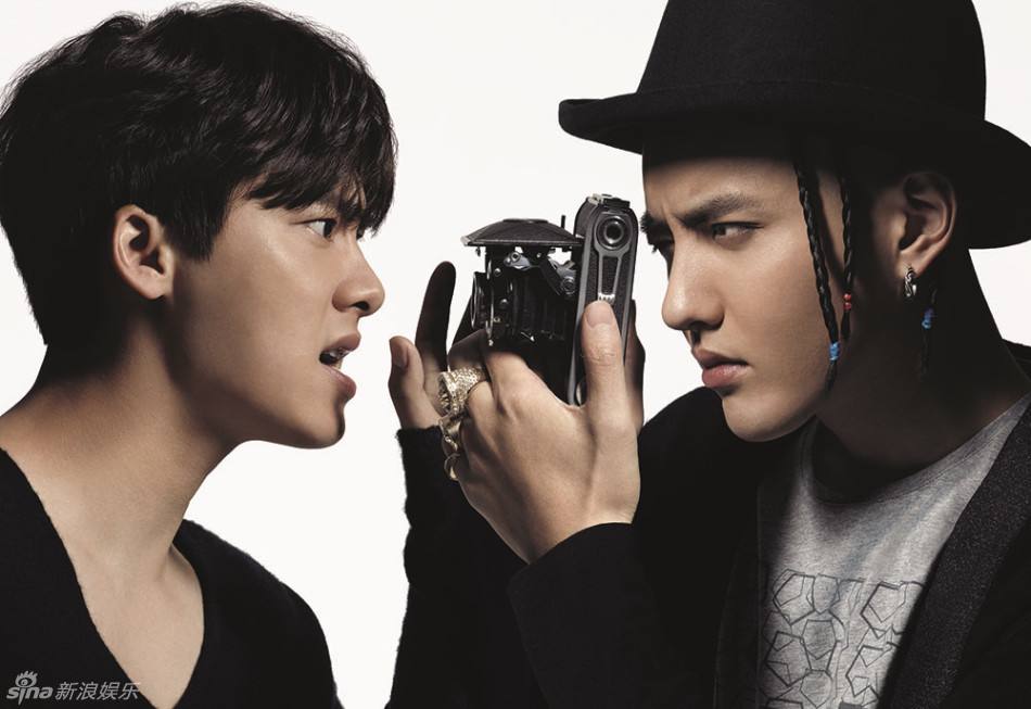 Li Yi Feng , Kris Wu & Feng Xiaogang @ Esquire China January 2016