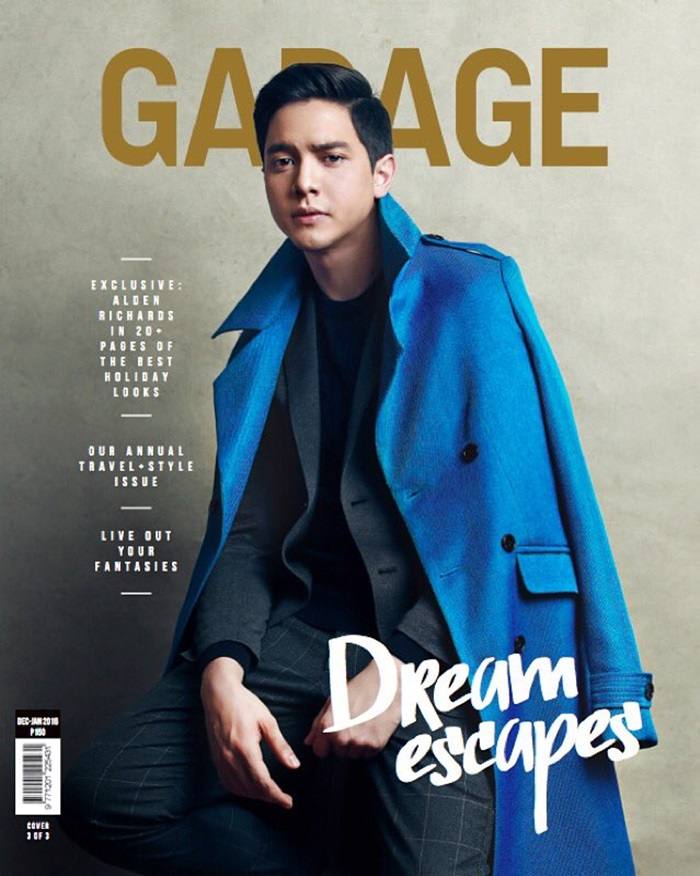 Alden Richards @ Garage Magazine December 2015