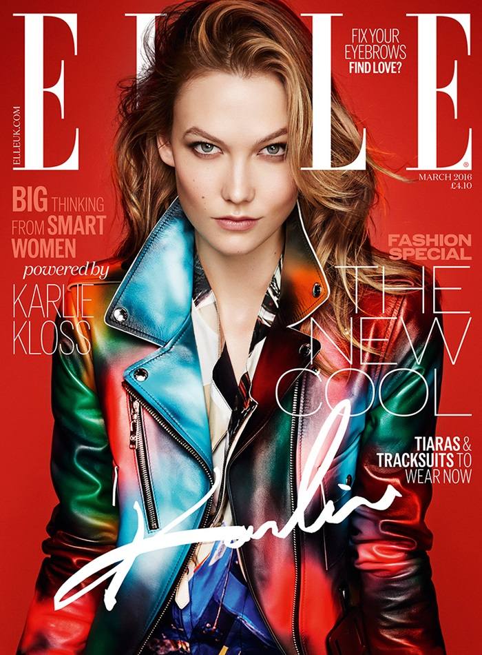 Karlie Kloss @ Elle UK March 2016