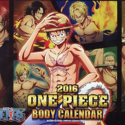 One Piece - Body Calendar 2016