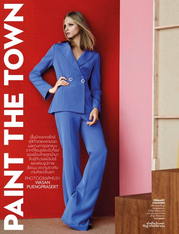 Anna Selezneva @ VOGUE THAILAND vol.4 no.37 February 2016