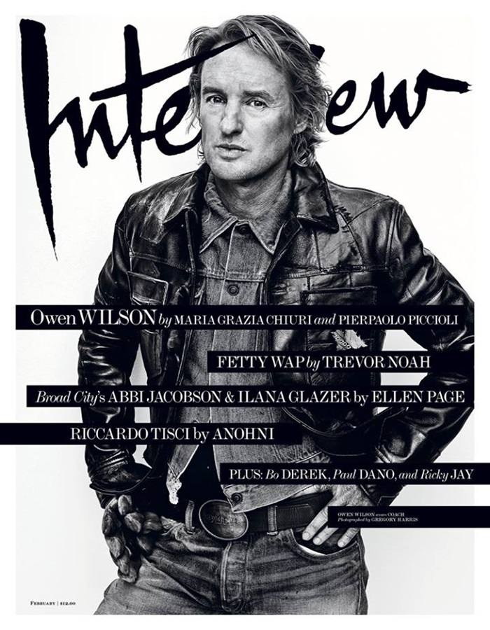 Owen Wilson @ Interview February 2016