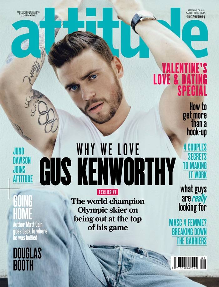 Gus Kenworthy @ Attitude UK March 2016