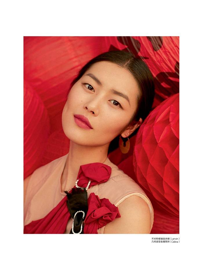 Liu Wen @ Elle China March 2016