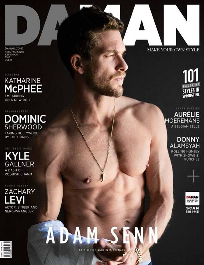 Adam Senn @ DAMAN Magazine February 2016