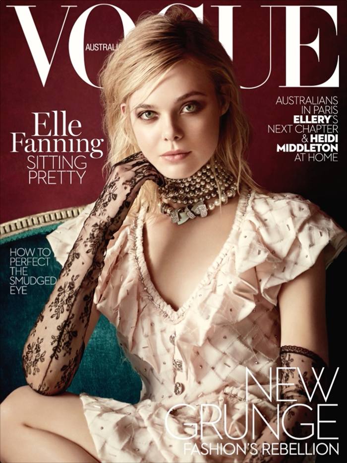 Elle Fanning @ Vogue Australia March 2016