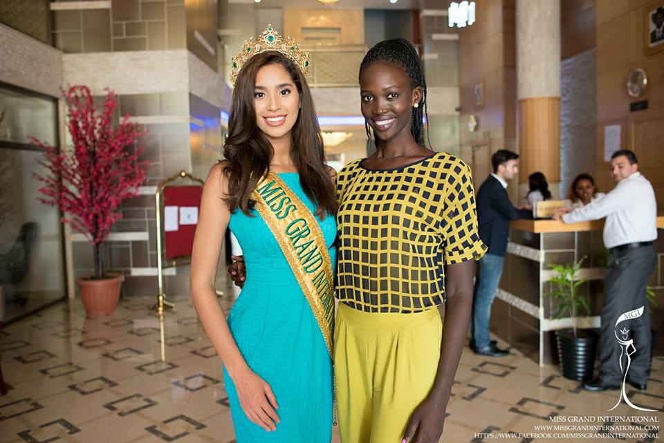 Anea Garcia Miss Grand International 2015 ปฏิบัติภาระกิจที่เซ้าท์ซูดาน