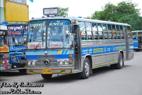รถโดยสารสาย325กาญจนบุรี-ด่านช้าง