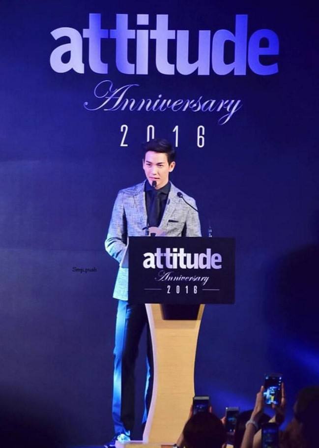 ผู้ชายคนแรก ของ attitude Magazine Best actor