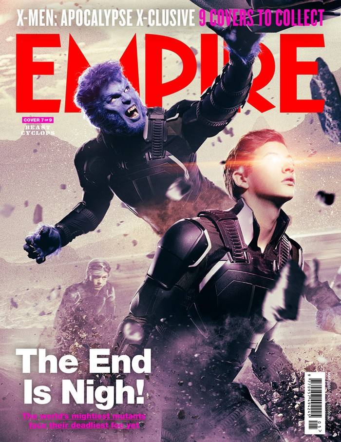 นิตยสาร Empire จัดเต็ม 9 ปก จากภาพยนตร์ฟอร์มยักษ์ X-Men:Apocalypse