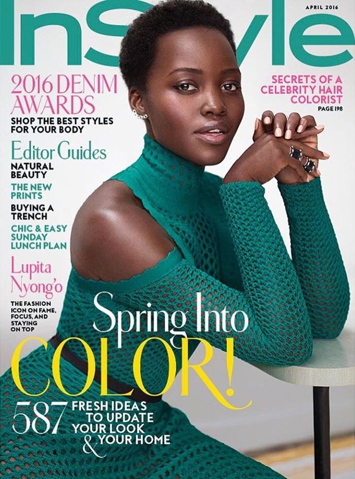 Lupita Nyong'o @ InStyle US April 2016