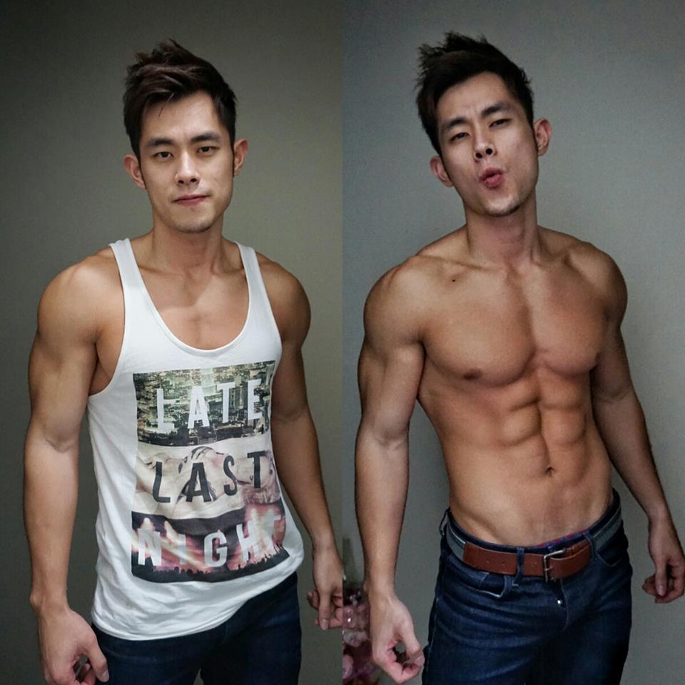 Jordan Yeoh หนุ่มหล่อกล้ามแน่น