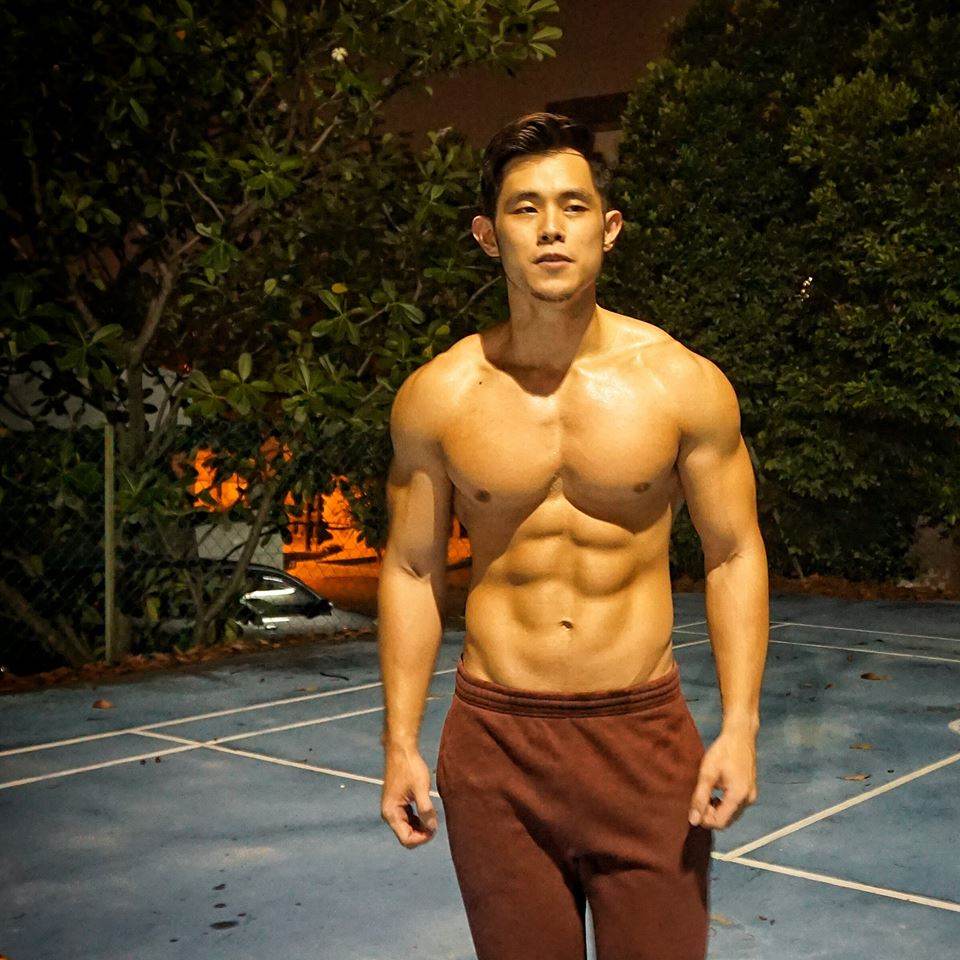 Jordan Yeoh หนุ่มหล่อกล้ามแน่น