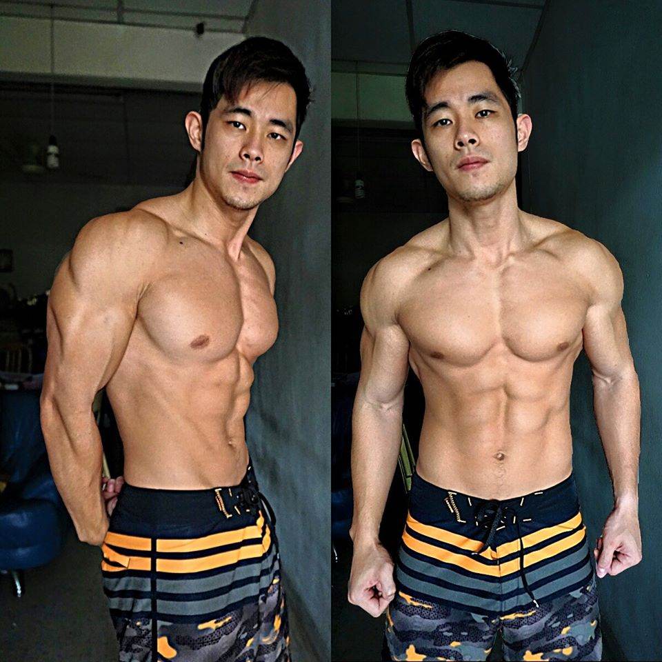 Jordan Yeoh หนุ่มหล่อกล้ามแน่น