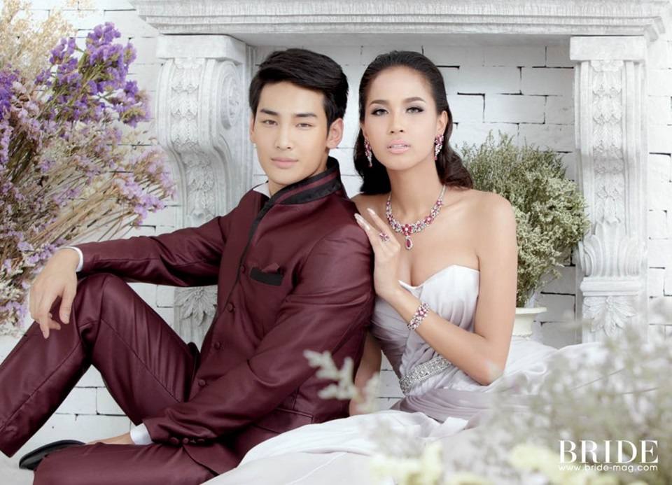 เมญ่า-นนธวรรณ & อาโป-ณัฐวิญญ์ @ Bride Magazine February 2016